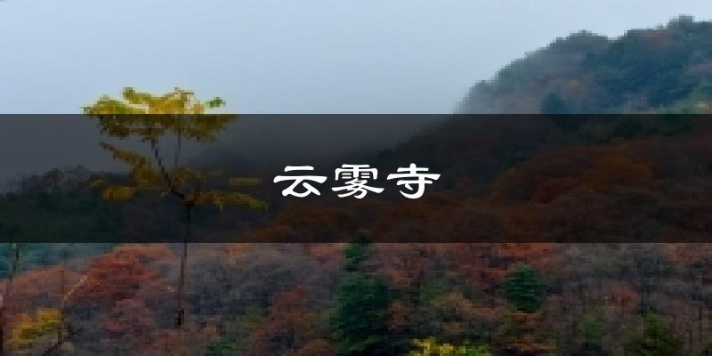 云雾寺天气预报十五天