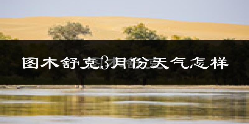 图木舒克市3月份天气如何?冷吗?