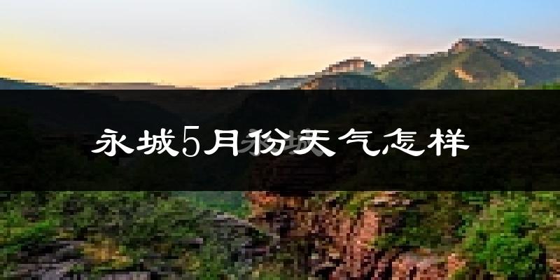 永城市5月份天气如何?很热吗?