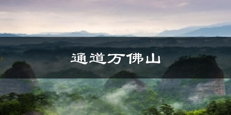 通道万佛山天气预报十五天