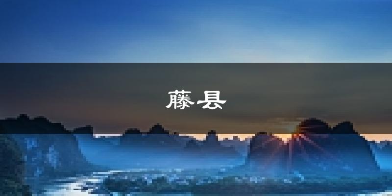 藤县天气预报未来一周