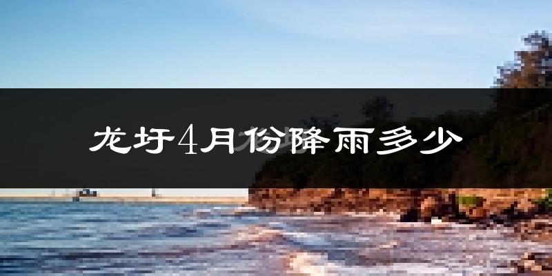 龙圩4月份降雨多少?