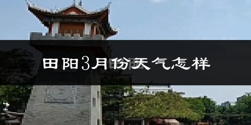 田阳县3月份天气如何?冷热情况怎么样?