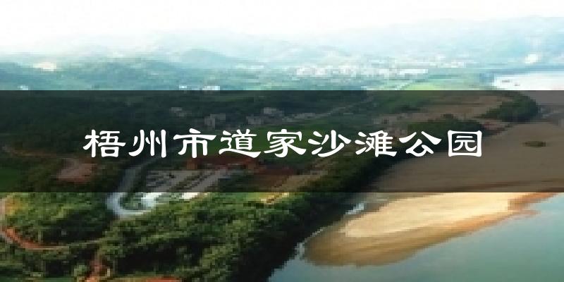 梧州梧州市道家沙滩公园天气预报未来一周